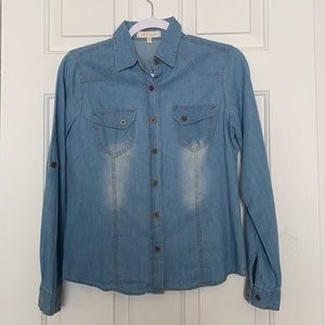 Women denim shirt